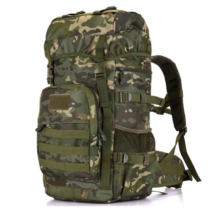 50 Liters Military Tactics Backpack Large Capacity for Men Nylon Army Bag Climbing Hiking Travel Bag Mochila Camouflage Backpack