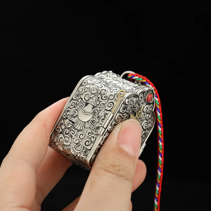 50% OFF 2023 Thailand Nepal Tibet Temple Omnipotent Shakyamuni Buddha Pocket amulet bless safety good luck all-powerful talisman