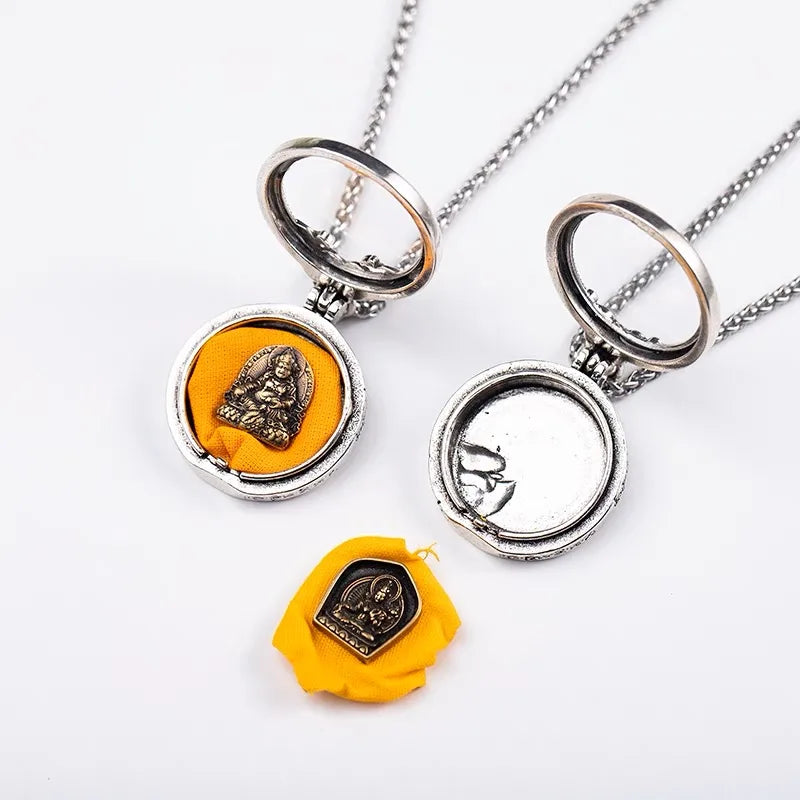 50% OFF Tibetan temple GOOD Amulet GUAN YIN Tara Buddha protection Efficacious talisman bless safety health GOOD LUCK Pendant