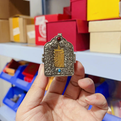 50% off GOOD Portable Amulet Sakyamuni Buddha GUWU HE Personal protection Efficacious talisman bless safety GOOD LUCK Pendant