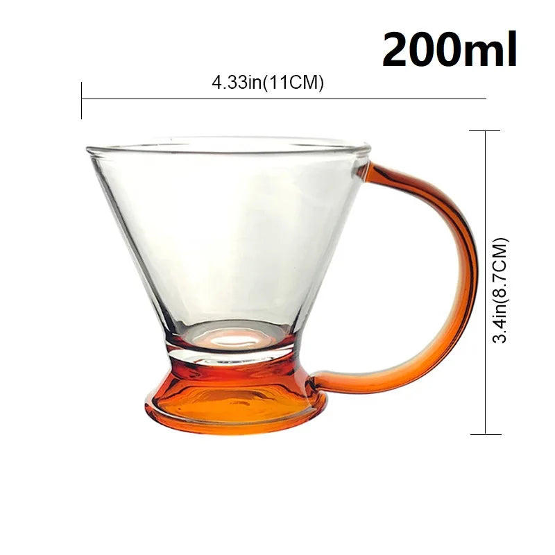 500ml Heat-resistant Glass Teapot Coffee Milk Tea Cup Flower Puer Tea Kettle Chinese Kung Fu Tea Set Nordic Modern Coffee Pot