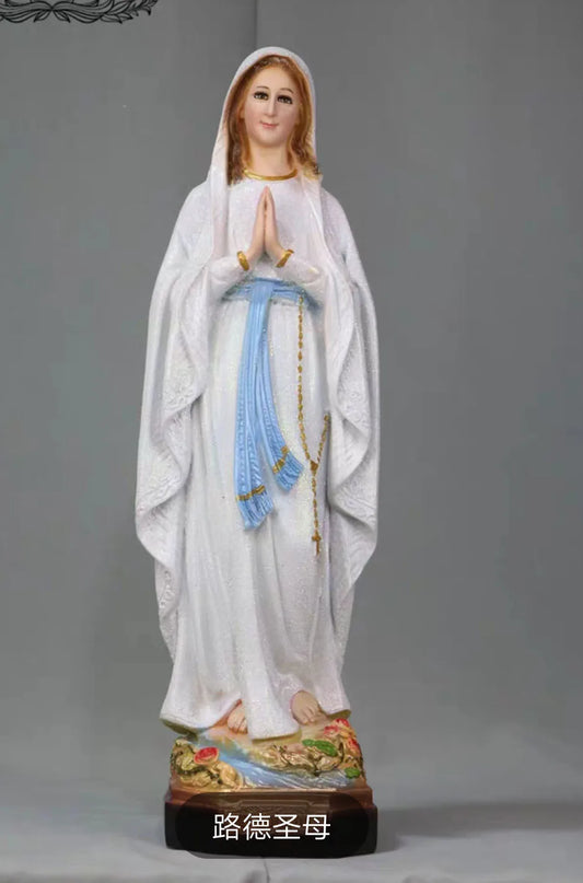 50CM large wholesale Catholic Christian supplies home Church Religious Jesus Lourdes Virgin Mary praying Holy art statue