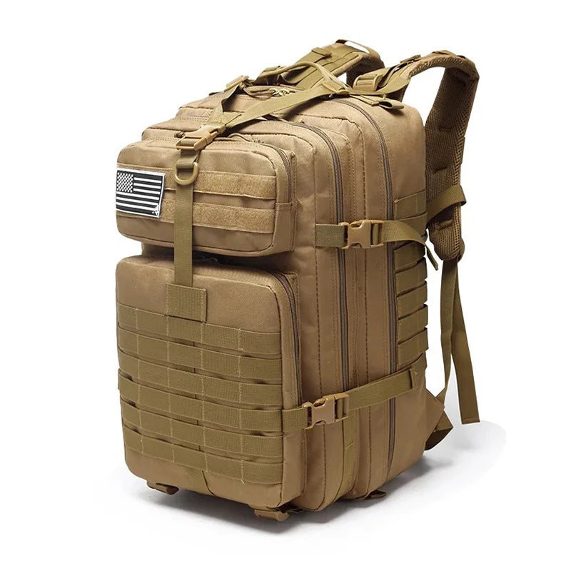 50L 1000D Nylon Waterproof Trekking Fishing Hunting Bag Backpack Outdoor Military Rucksacks Tactical Sports Camping Hiking