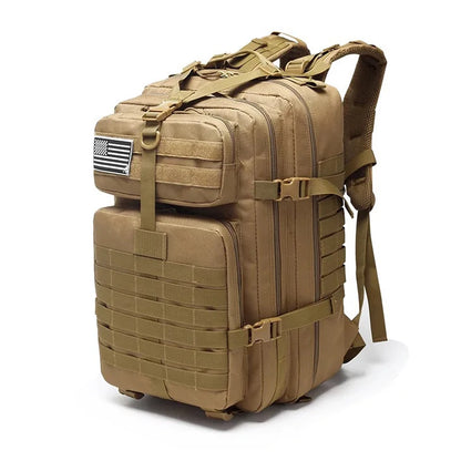 50L 1000D Nylon Waterproof Trekking Fishing Hunting Bag Backpack Outdoor Military Rucksacks Tactical Sports Camping Hiking