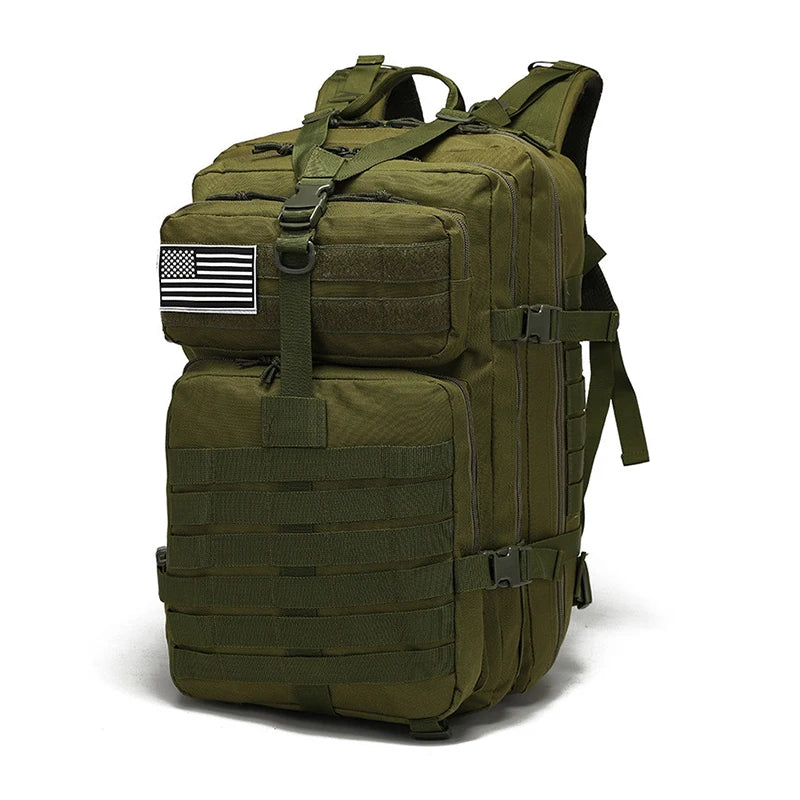 50L 1000D Nylon Waterproof Trekking Fishing Hunting Bag Backpack Outdoor Military Rucksacks Tactical Sports Camping Hiking