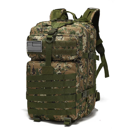 50L /25L waterproof large capacity outdoor travel backpack Men's wilderness camping hiking backpack available for men and women