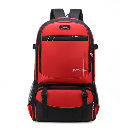 50L Men Unisex Outdoor Backpack Travel Sports Bag Pack Fishing Hiking Climbing Camping Rucksack For Male Women Female