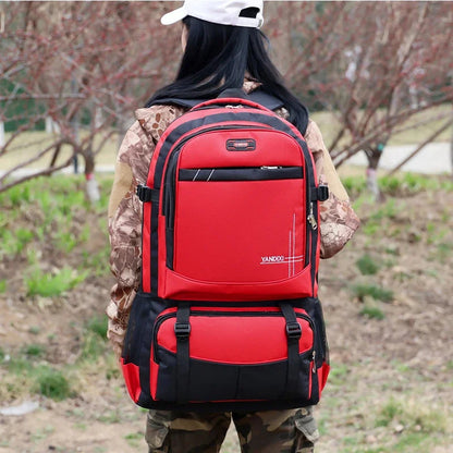 50L Men Unisex Outdoor Backpack Travel Sports Bag Pack Fishing Hiking Climbing Camping Rucksack For Male Women Female
