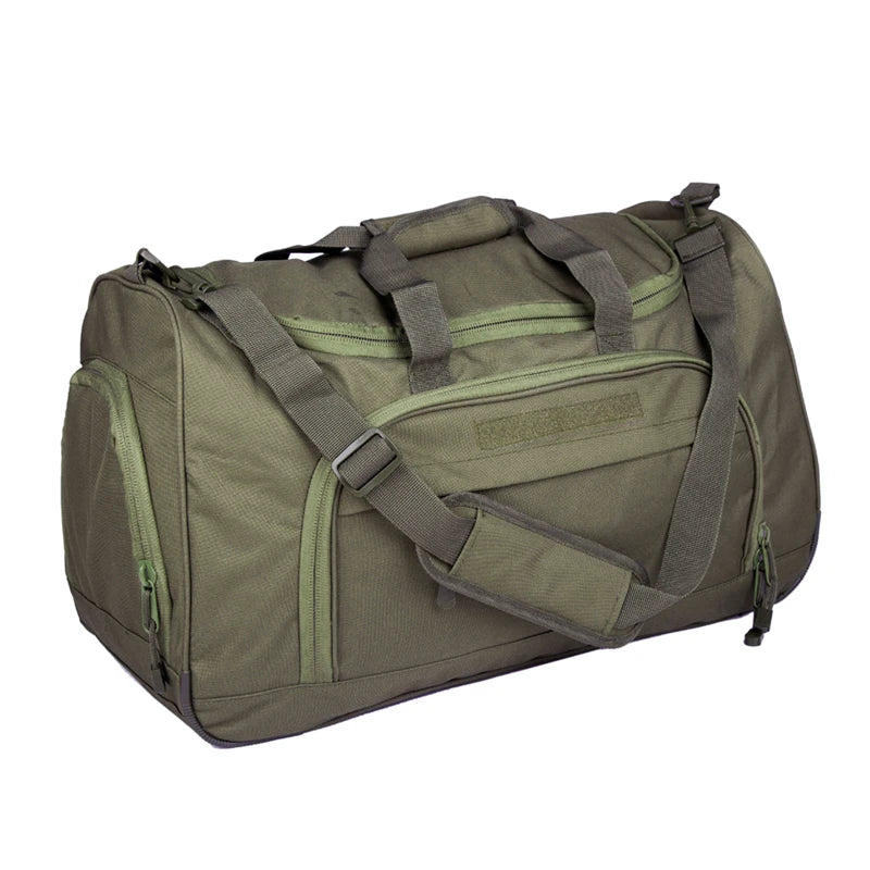 50L Travel Sports Bags Foldable Gym Bag Carry-on Luggage Duffle Bag With Shoes Compartment for Men Women 6 Colors