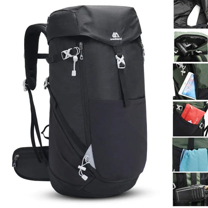 50L Unisex Waterproof Outdoor Climbing Camping Trekking Rucksack Backpack Travel Sports Bag Pack For Male Female