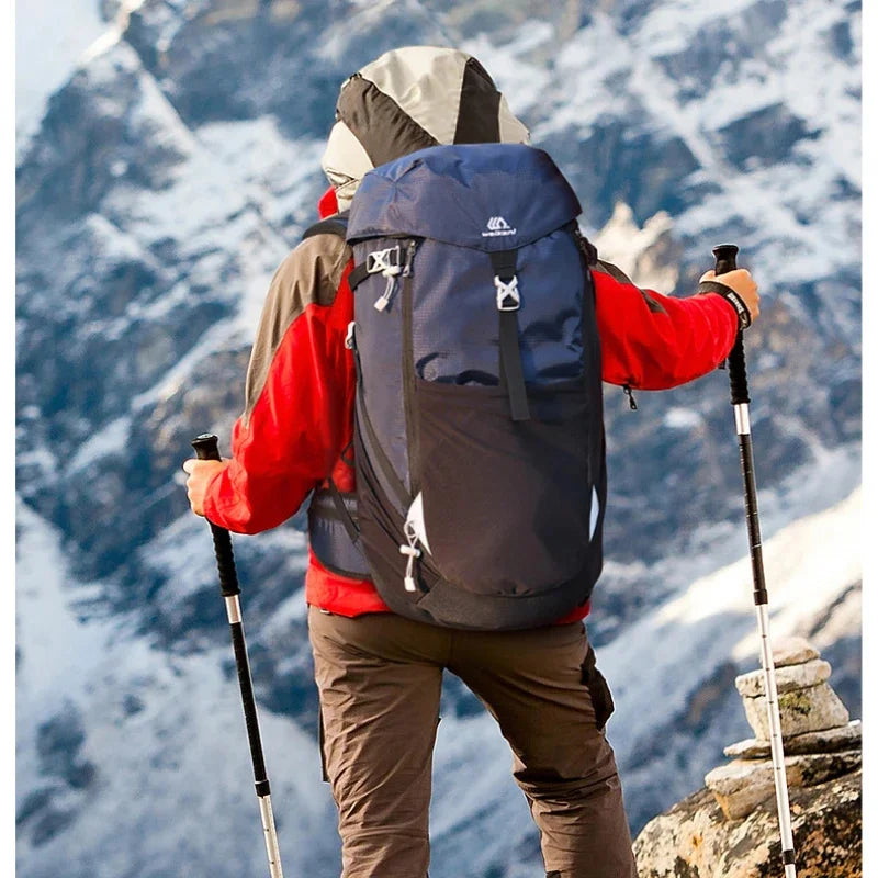 50L Unisex Waterproof Outdoor Climbing Camping Trekking Rucksack Backpack Travel Sports Bag Pack For Male Female