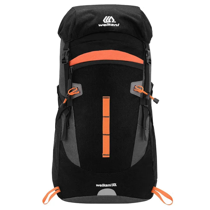 50L Unisex Waterproof Outdoor Trekking Rucksack Climbing Camping Backpack Travel Sports Bag Pack For Male Female