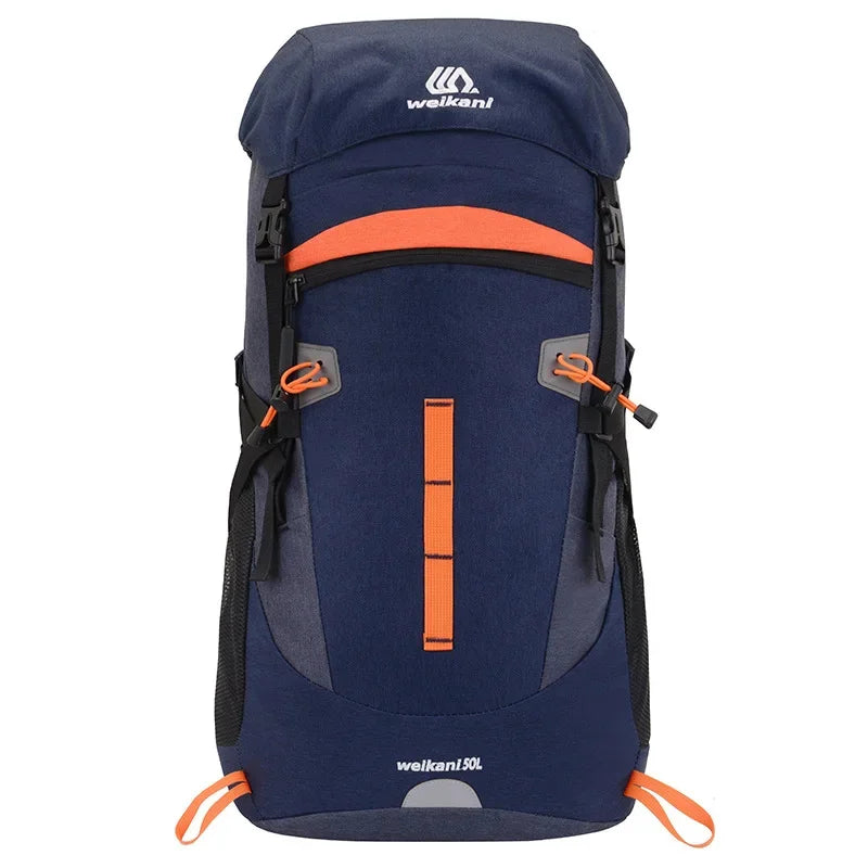 50L Unisex Waterproof Outdoor Trekking Rucksack Climbing Camping Backpack Travel Sports Bag Pack For Male Female