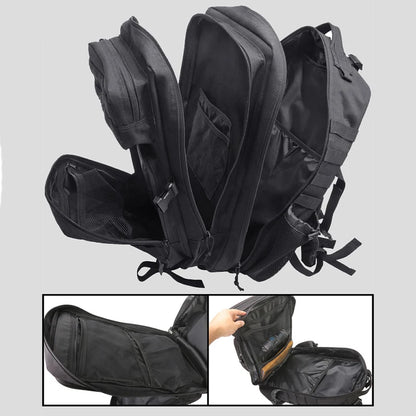 50L large capacity men's outdoor sports backpack 3P soft back outdoor waterproof backpack hiking camping hiking bag