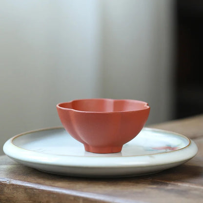 50cc Yixing 5-color Purple Sand Tea Cup 5 Kinds Of Mud Chinese Kung Fu Teacup Hand Made Heat Resistant Drinkware