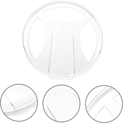 SHOWERORO 1 Set Tea Display Stand Pu Tea Chinese Display Stands Plastic Tea Bag Organizer Easels for Display Pu Cake Brick Clear Display Stand Plastic Tea Cake Case Tea Supply Pu'er Tea Tray