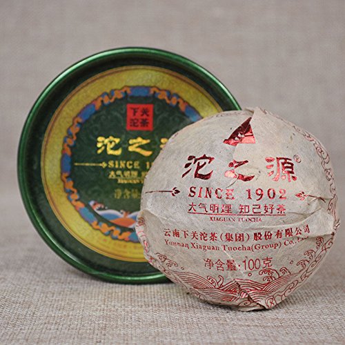 TUO ZHI YUAN 2014 Yunnan XiaGuan Puerh Tea Raw TuoCha Pu'er 100g Sheng Cha