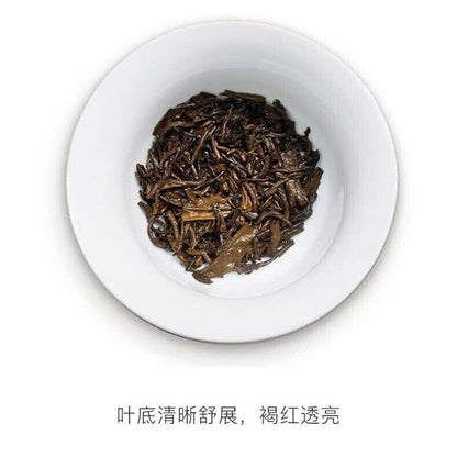 Ripe Puer Tea Ancient Tree TAETEA Dayi Golden Needle White Lotus Pu-erh Tea 357g