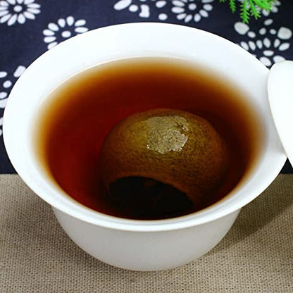 250g-500g Chenpi Puer Old Ecology Loose Leaf Peel Black Tea Yunnan Ripe Puerh Tea (250g)