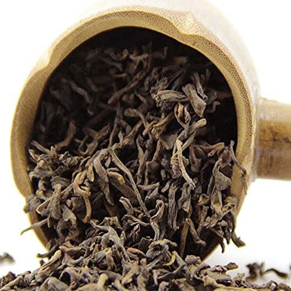 Natural - 6 Years Ripened Puerh Tea Loose Leaf (50Cups)- Cook Pu'er Tea- Shou Pu erh Black Tea -100g/3.5oz