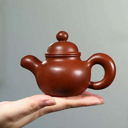 Sweden 120ml Purple Clay Teapot Small Capacity Handmade Tea Pot Dahongpao Kettle Authentic Zisha Tea Set Teaware