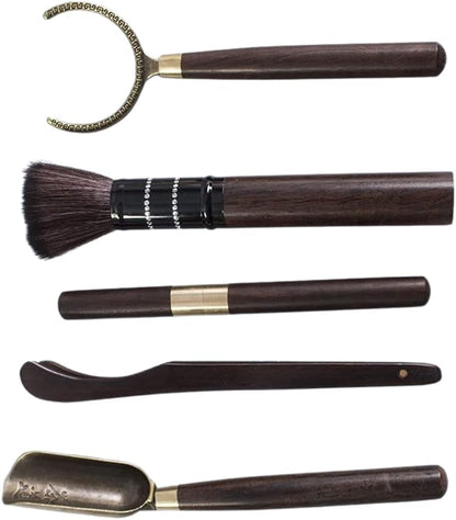 Kung Fu Tea Set Accessories Daquan Tea Ceremony Six Gentlemen Set Tea Making Tools Tea Art Utensils Tea Clip Tea Knife Tea Needle Spoon