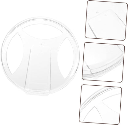 Alipis 1 Set Tea Display Stand Easels for Display Pu Cake Brick Display Shelves Pu Tea Wooden Plates Display Rack Bin Organizer Clear Display Stand Display Supply Loose Leaf Plastic Puppy