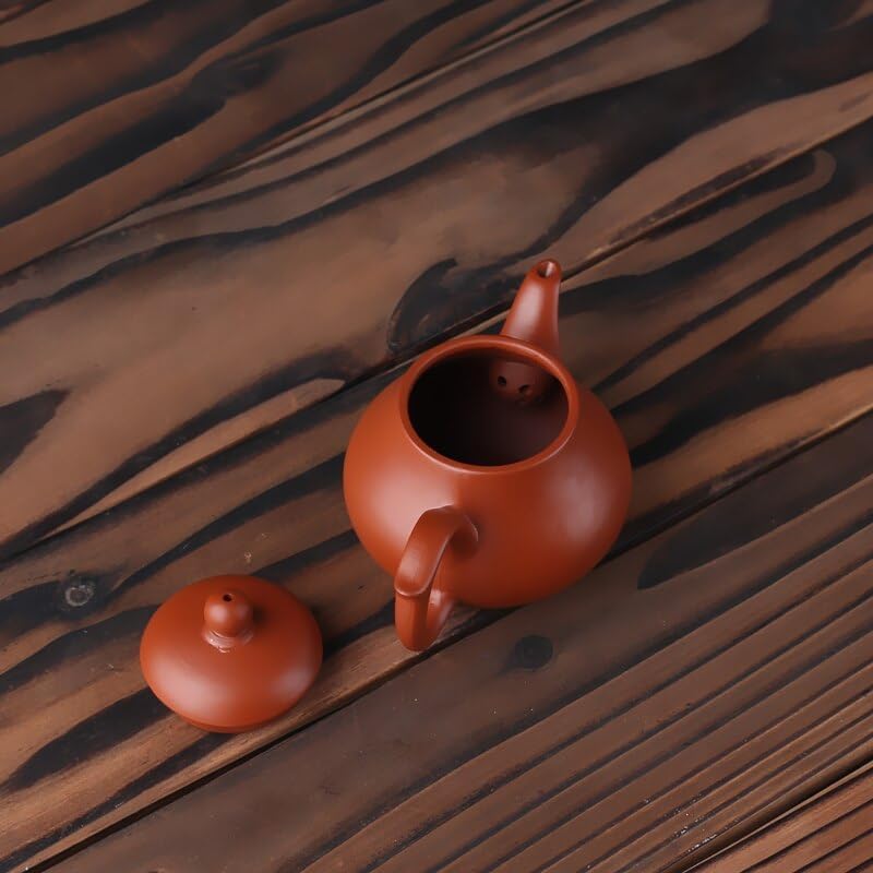 Zisha pot Chinese teapot filter Xishi teapot raw ore purple mud handmade tea set 130ml