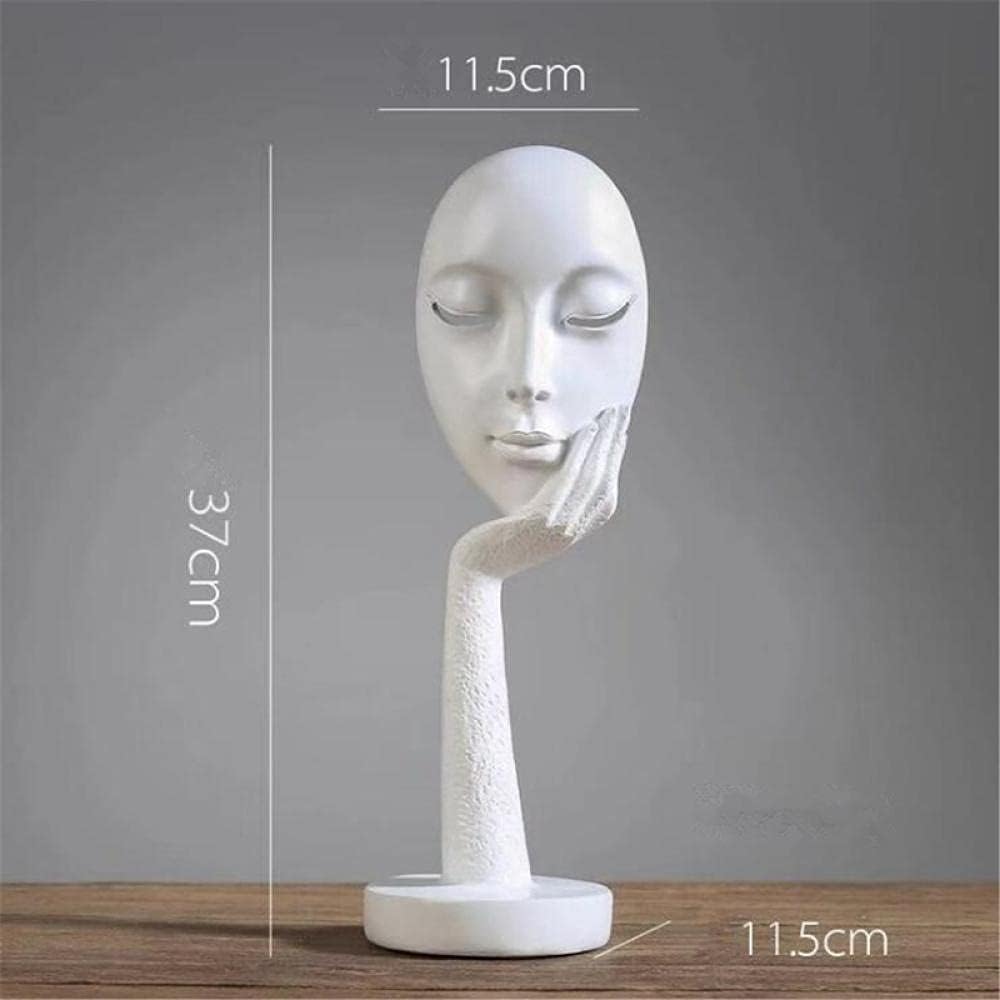 Statues for Home Decor Sculptures Abstract Character Resin Statues Sculpture Art Crafts Home Decorative-A_11.5X11.5X37Cm