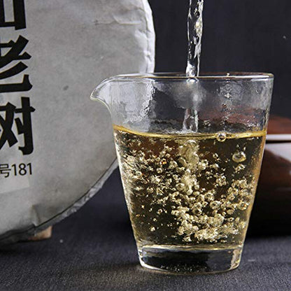 Pu Er Haiwan Shen Shan Lao Shu Premium Raw Pu-erh Tea Cake 500g 2018 Batch 181 Comrade Puer