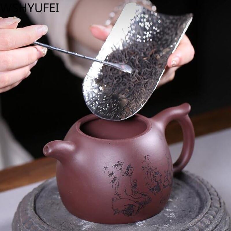 Zisha filter teapot Chinese famous handmade tea set kettle tea infuser genuine personalized gift 370ml