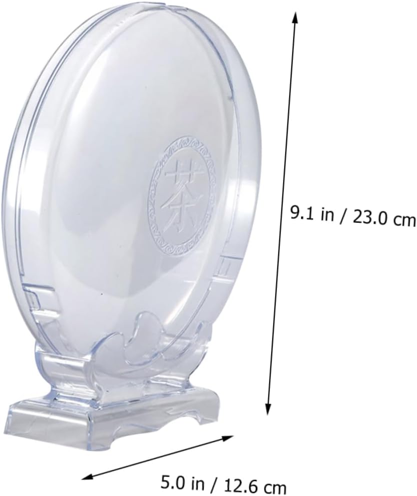 DECHOUS 3pcs Box Tea Cake Stand Cup Plastic Tea Cake Box