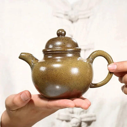 Sweden 150ml Purple Clay Teapots Antique Kiln Change Tea Pot Beauty Kettle Handmade Zisha Teaware Tea Set