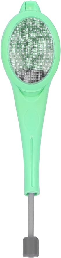 VTOSEN Silicone Tea Infuser Strainer Filter,Reusable Loose Leaf Teapot Filter,Convenient Kitchen Gadget,Easy to Use and Clean (Green)