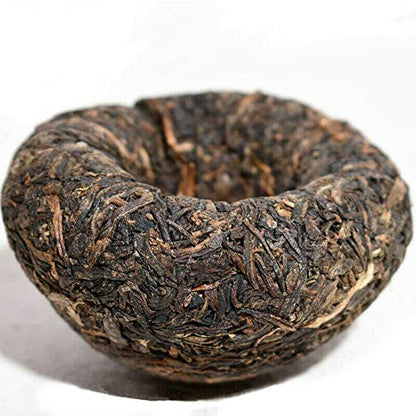 FullChea - 2006 Xiaguan Raw Puerh - Pu Erh Tea Loose Leaf - Sheng Puerh From Yunnan - Natural Tea (10.58oz/ 300g)