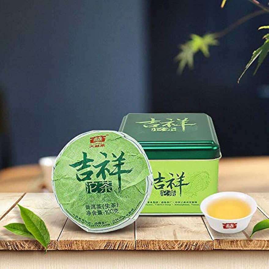 Lucky Tuocha 2014 Menghai Dayi Raw Pu-Erh Tuo Tea 100g with Box 1401 Batch Puer Cha Tea Shen