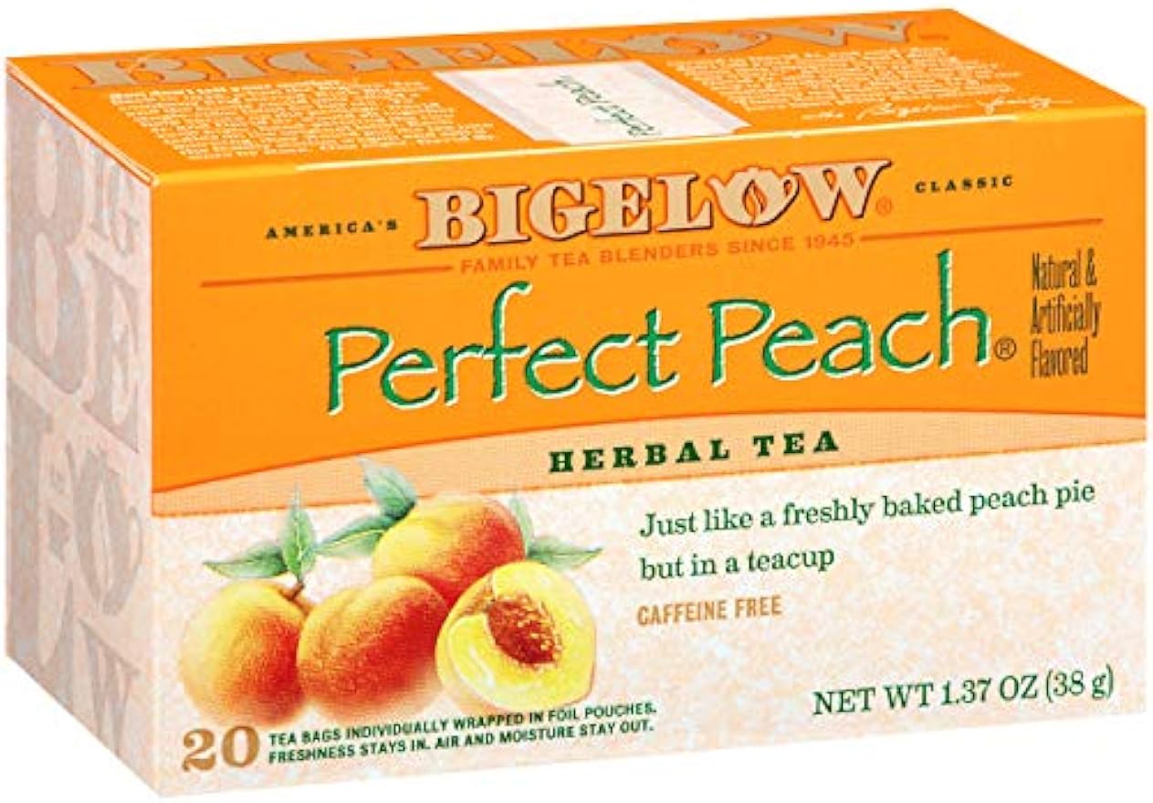 Bigelow Tea Peach Tea, 20 Count