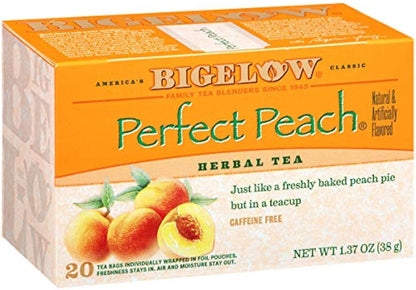 Bigelow Tea Peach Tea, 20 Count