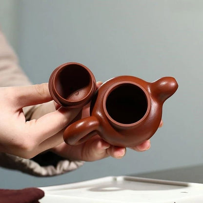 Sweden 120ml Purple Clay Teapot Small Capacity Handmade Tea Pot Dahongpao Kettle Authentic Zisha Tea Set Teaware