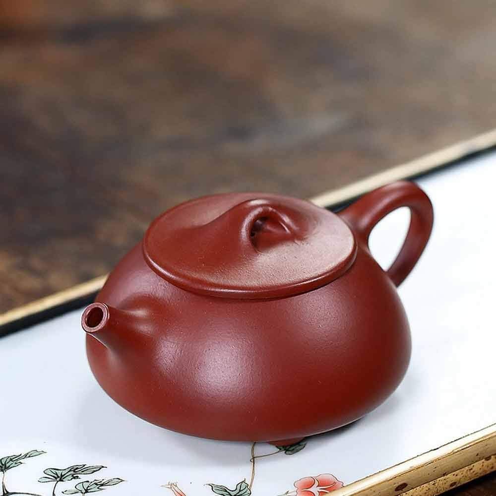 MIKMAX Teapot Teapot Genuine Black Clay Zisha Shipiao Pot Infusers Loose Tea