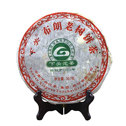 FullChea - 2011 Xiaguan Bulang Raw Pu-erh - Pu Erh Tea Loose Leaf - Sheng Puerh - Health Yunnan Tea - 12.59oz / 357g