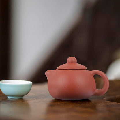 Alipis Ceramic Tea Pot Zisha Teapot Mini Chinese Clay Tea Pot Ceramic Teapot Infuse Brew Kung Fu Tea Maker Retro Water Jar for Loose Tea Vintage Teapot
