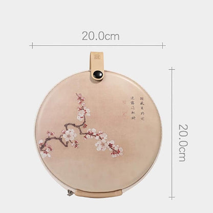 Puerh Tea Box Storage Bag Portable Tea Caddy Kung Fu Tea Container Portable Storage Bag