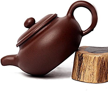 Chinese Yixing Purple Clay Handmade Gongfu Teapot Zisha Zi Ni Tea Pot 150cc (2)