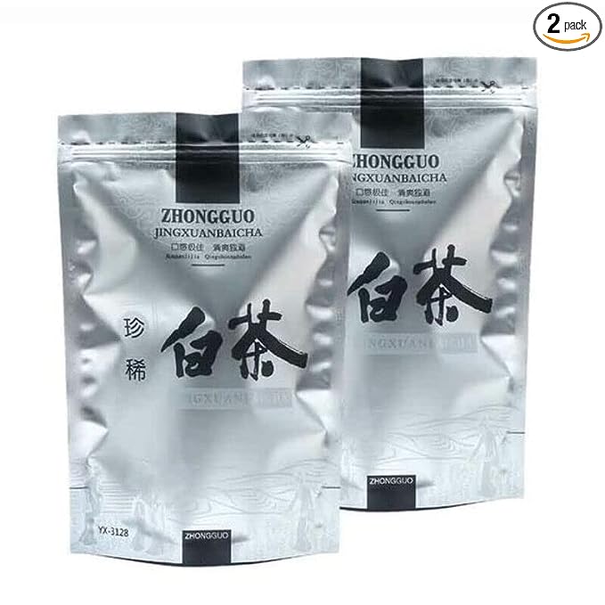 Chinese White Tea Organic Bai Hao Yin Zhen Tea 250g (250g*2 bags)