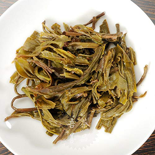 2009 Yunnan Haiwan Pu-Erh Tea Lao Tong Zhi Raw Organic Pu'er Brick Tea 250g 901 Sheng Puer Cha