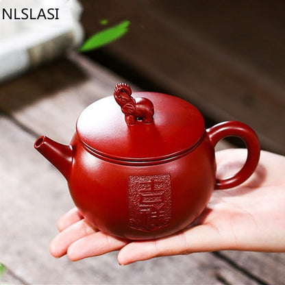 230ml Zisha Teapot Tea Ceremony Famous Dahongpao Tea Set Teapot