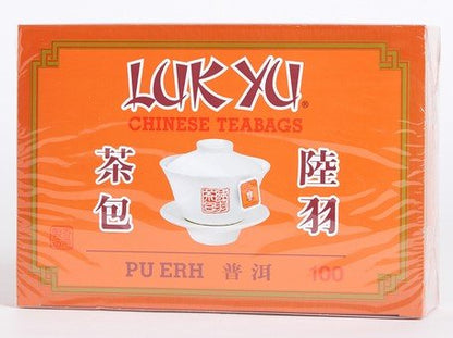 Luk Yu - Pu Erh Chinese Teabags (100 Teabags) 225g
