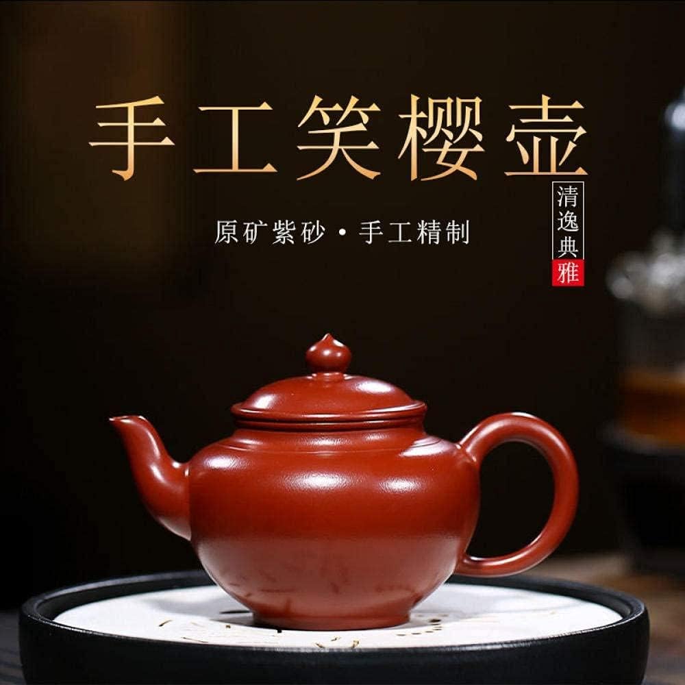 ZHSDTHJY Teapotyixing Zisha Teapot Dahongpao Tea Set Handmade