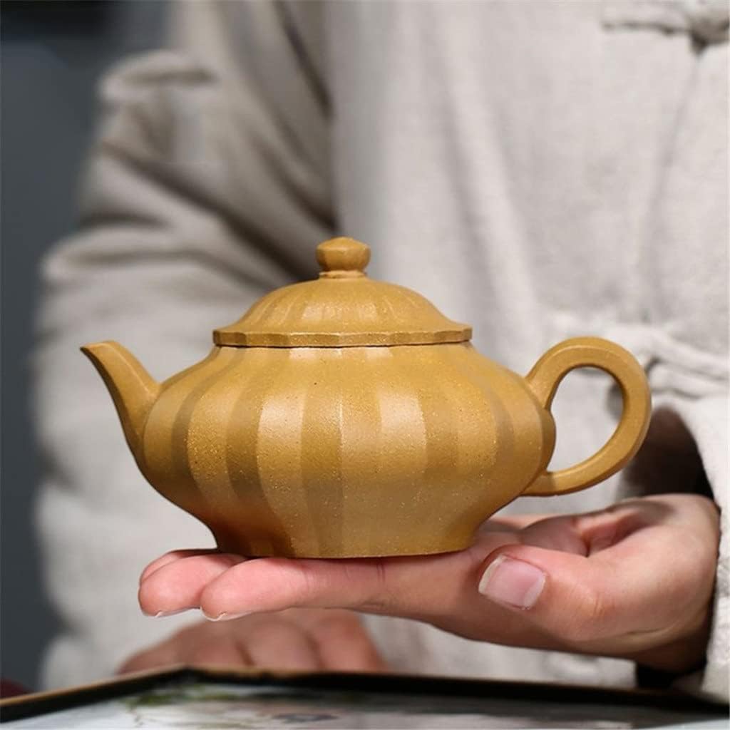 ADUH Urple Clay Teapots Famous Handmade Tea Pot Ore Golden Section Mud Kettle Zisha Art Tea Set Drinkware